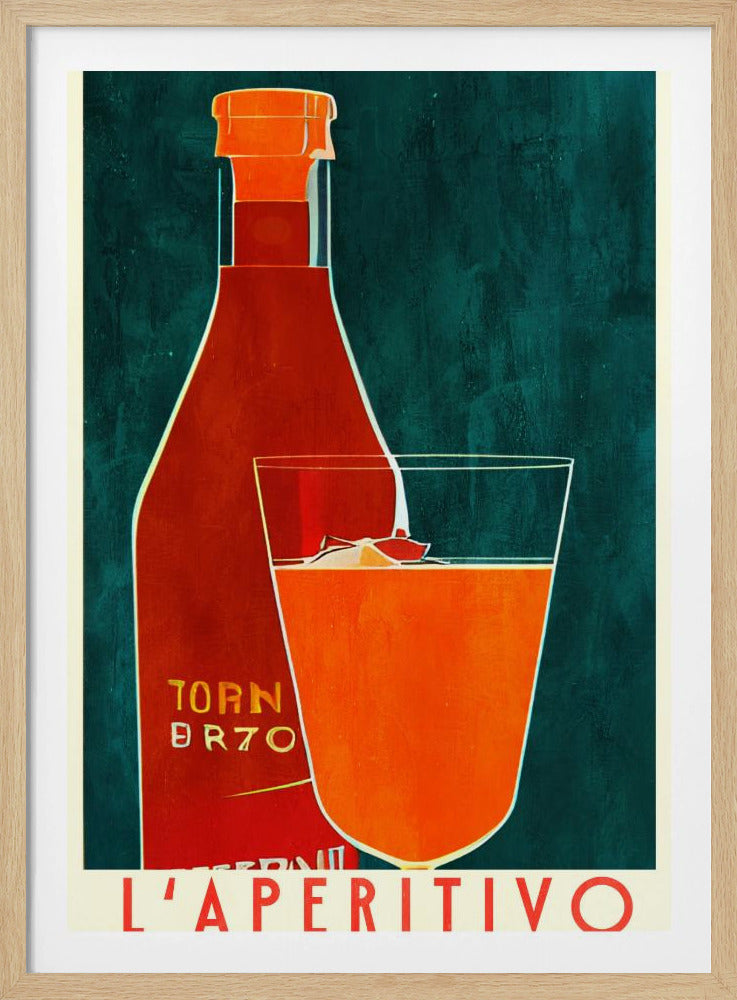 Het aperitief | Poster