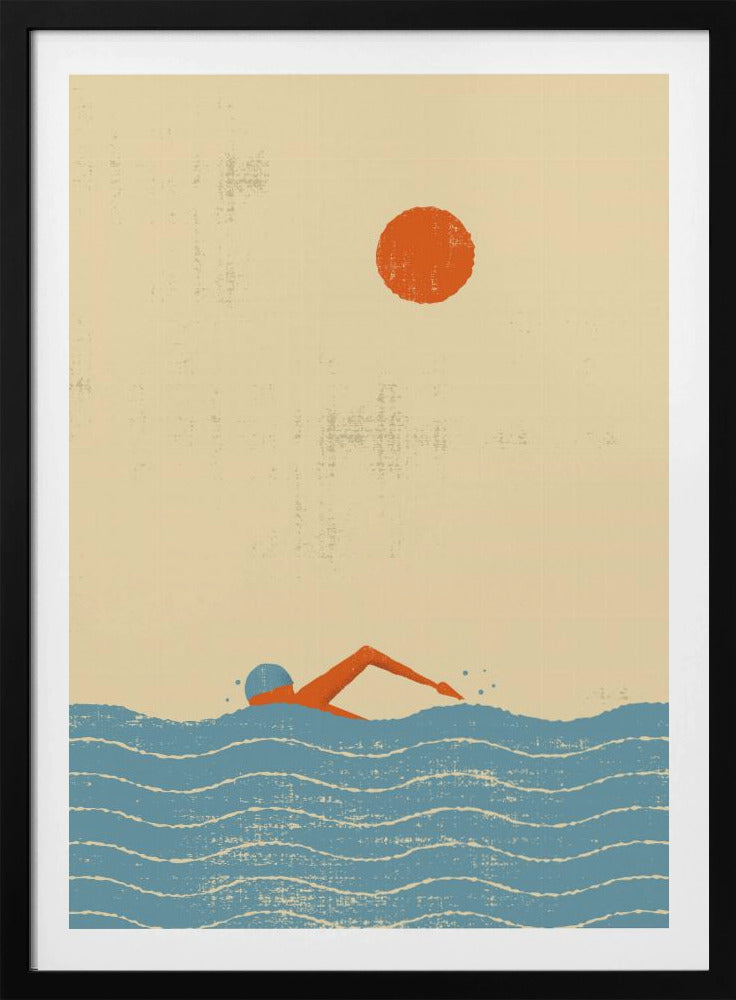 Zwemmer | Poster