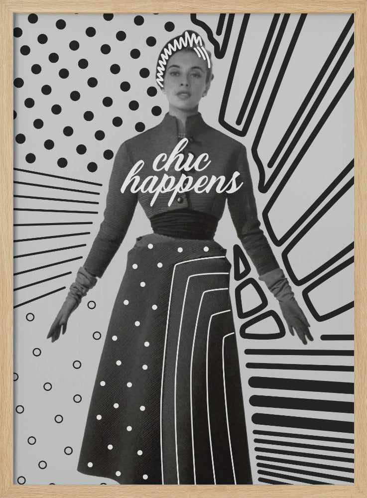Chic gebeurt | Poster