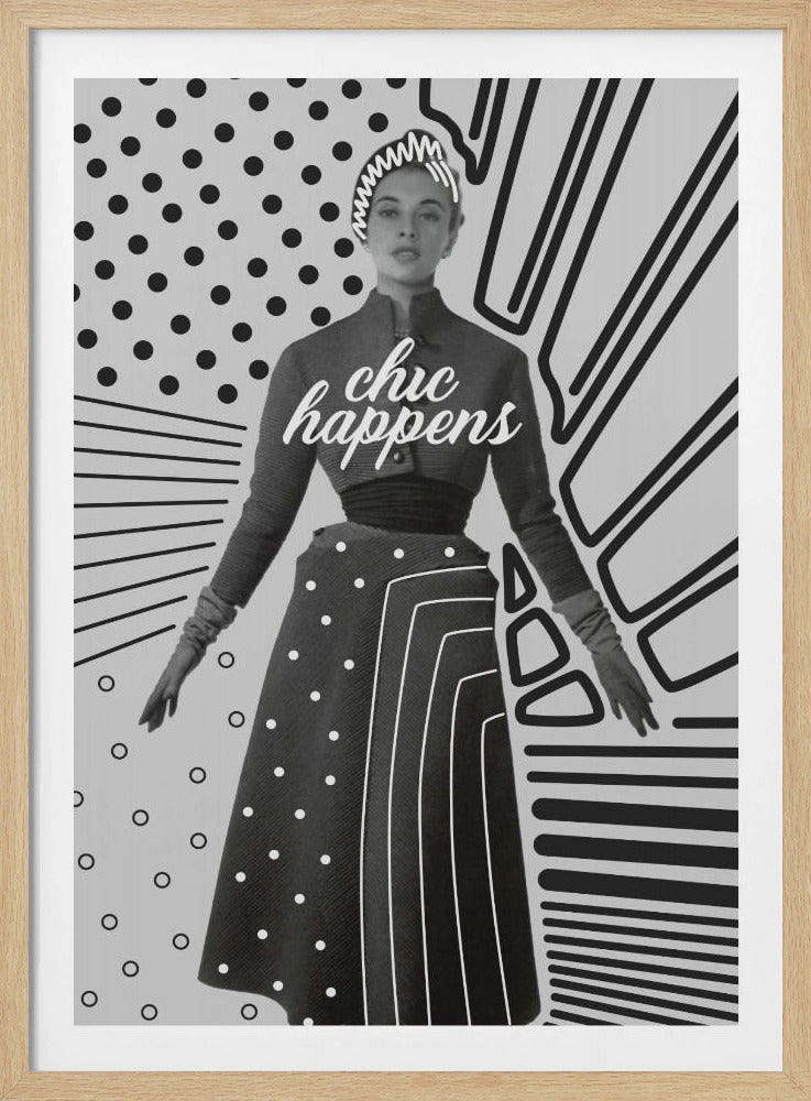 Chic gebeurt | Poster