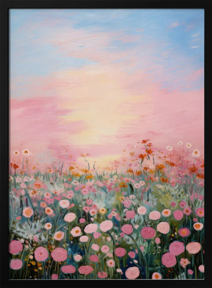 Bloesems in de schemering | Poster