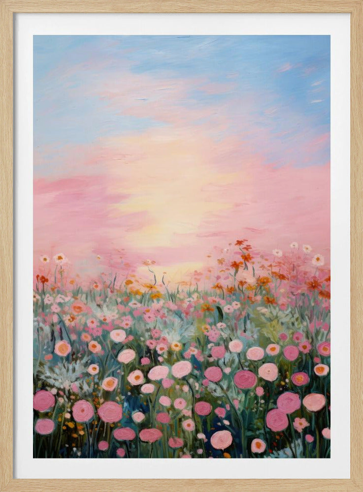 Bloesems in de schemering | Poster