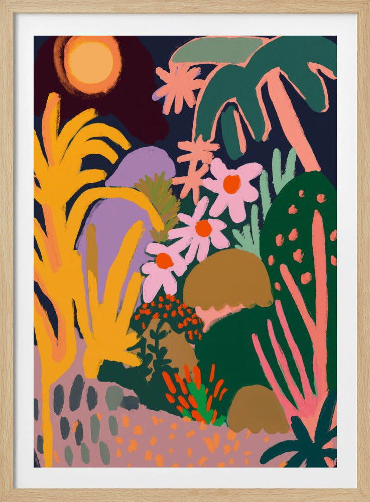 Levendige jungledroom | Poster