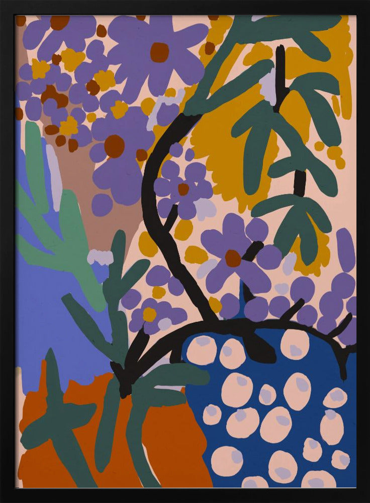 Levendige flora-uitbarsting | Poster