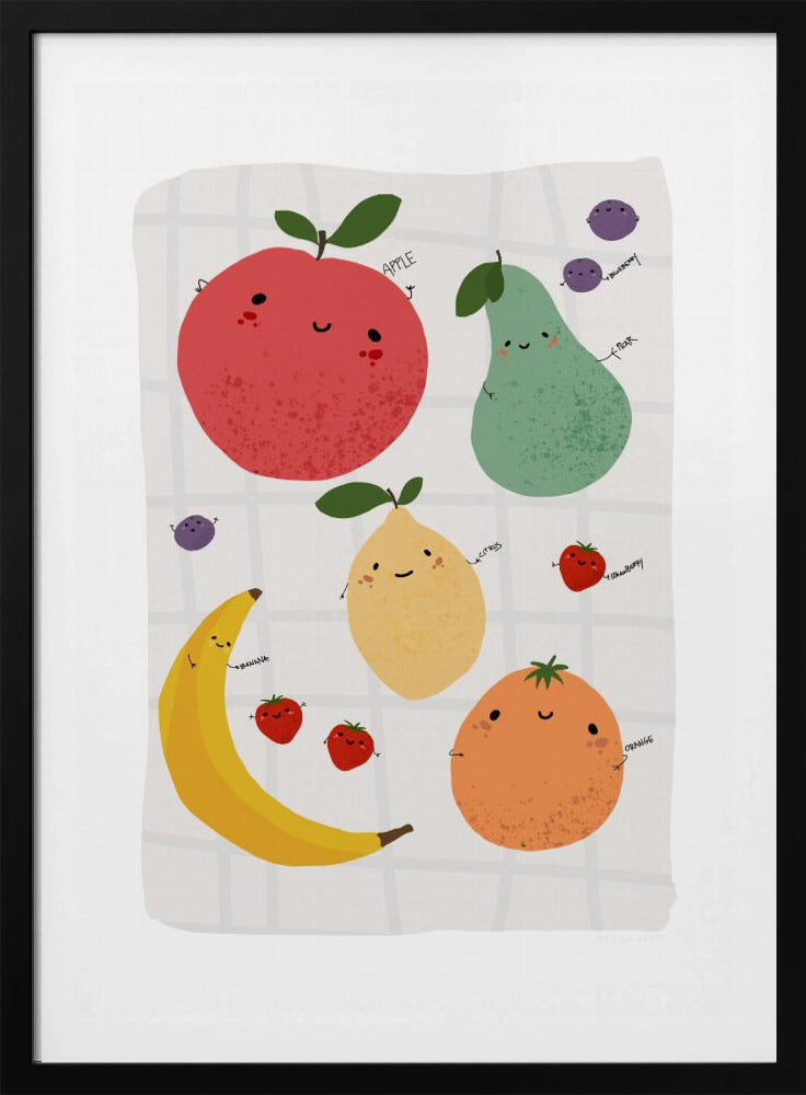 Fruit Kinderposter | Poster