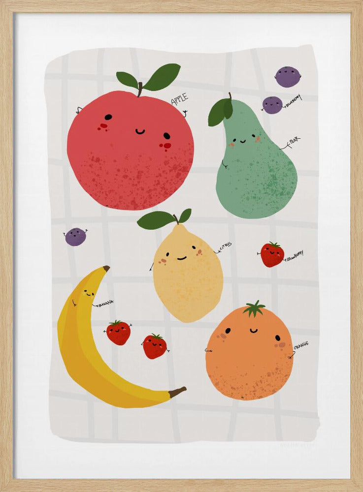 Fruit Kinderposter | Poster