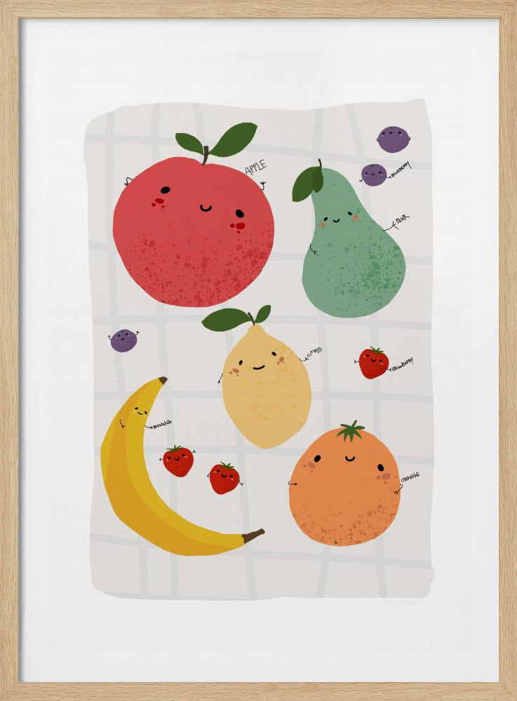 Fruit Kinderposter | Poster