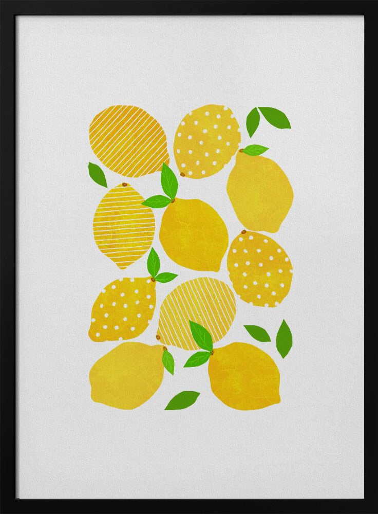 Citroenmenigte | Poster