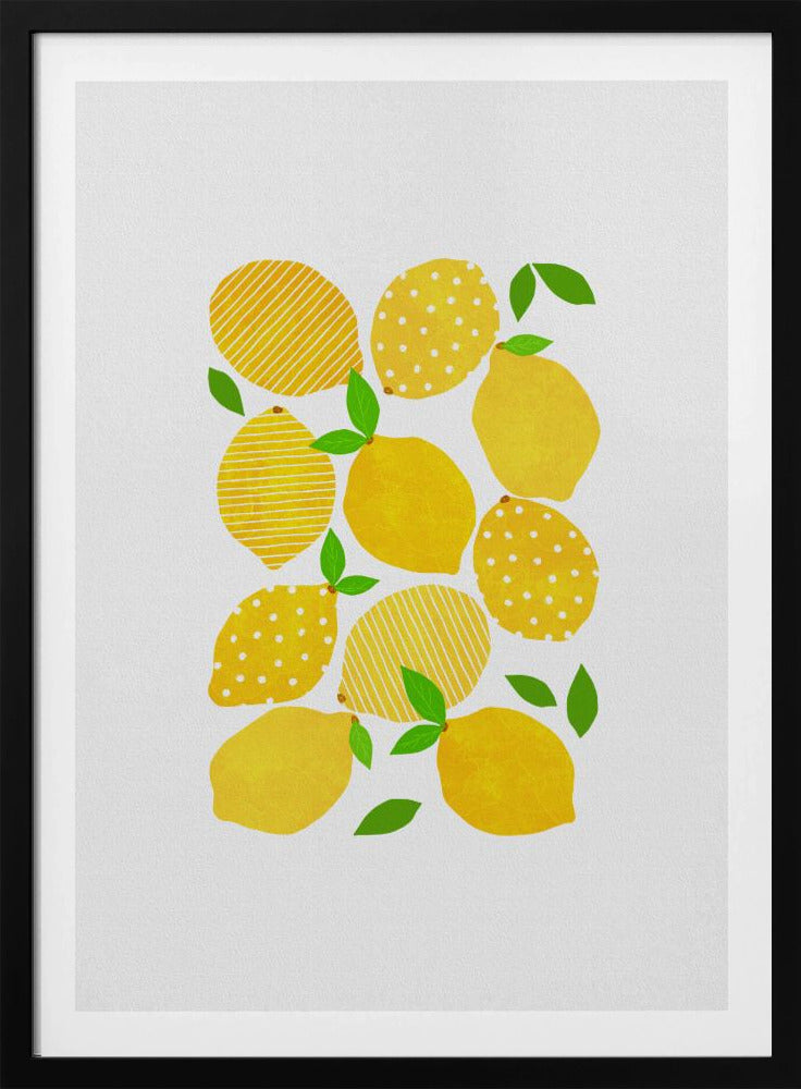Citroenmenigte | Poster