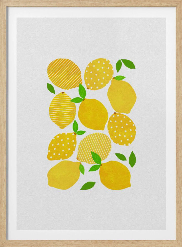 Citroenmenigte | Poster
