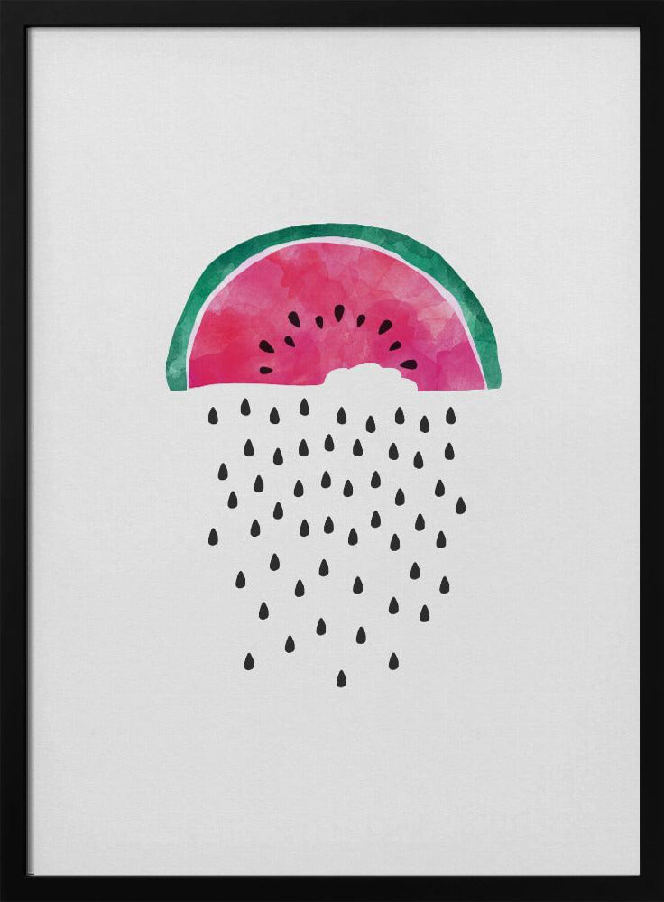 Watermeloenregen | Poster
