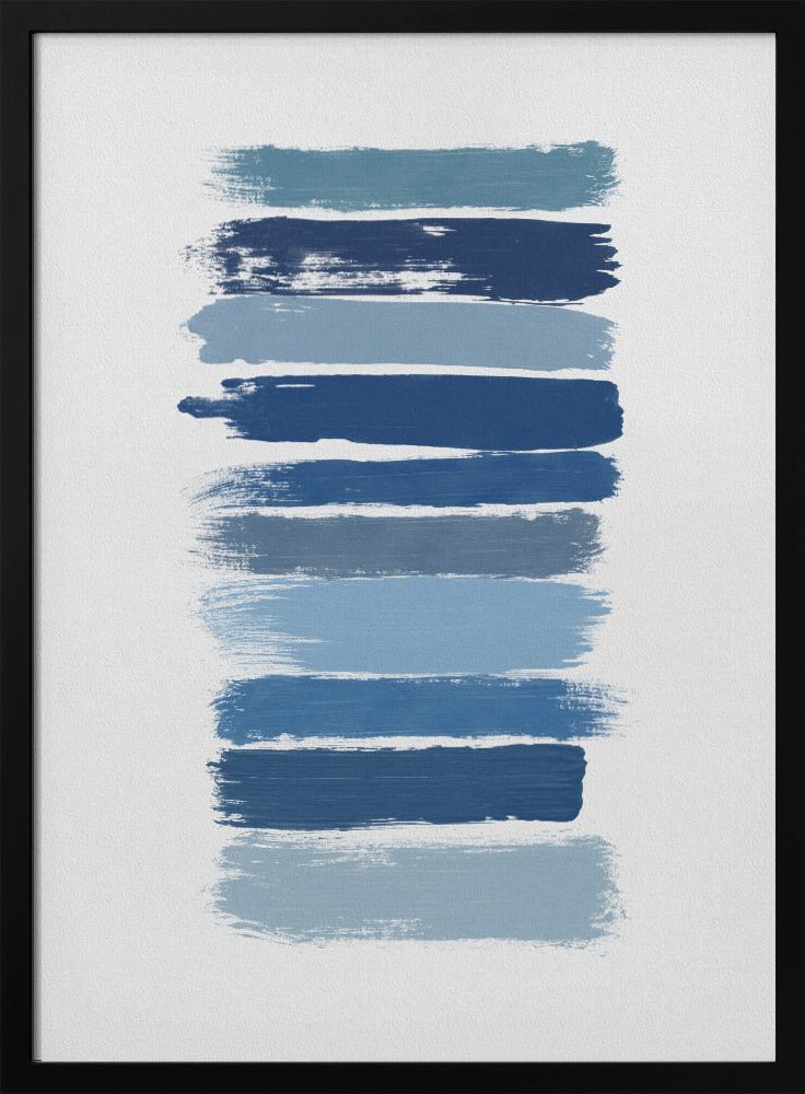 Ombre Blauw | Poster