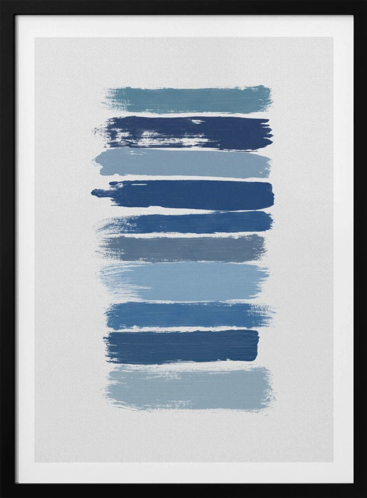 Ombre Blauw | Poster