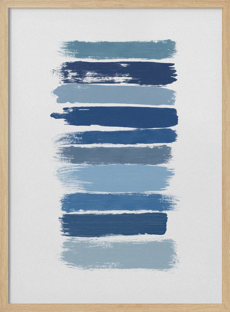 Ombre Blauw | Poster