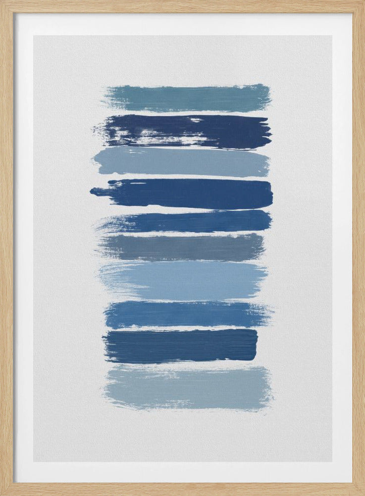 Ombre Blauw | Poster