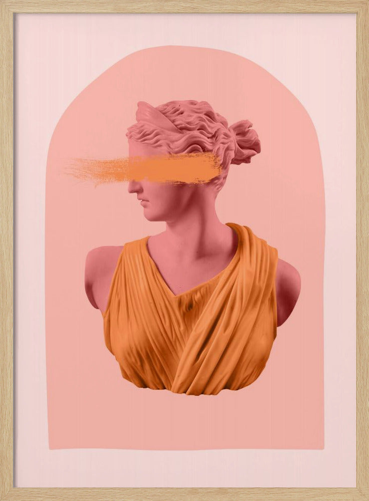 Artemisroze oranje2 verhouding | Poster