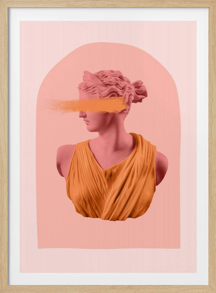 Artemisroze oranje2 verhouding | Poster
