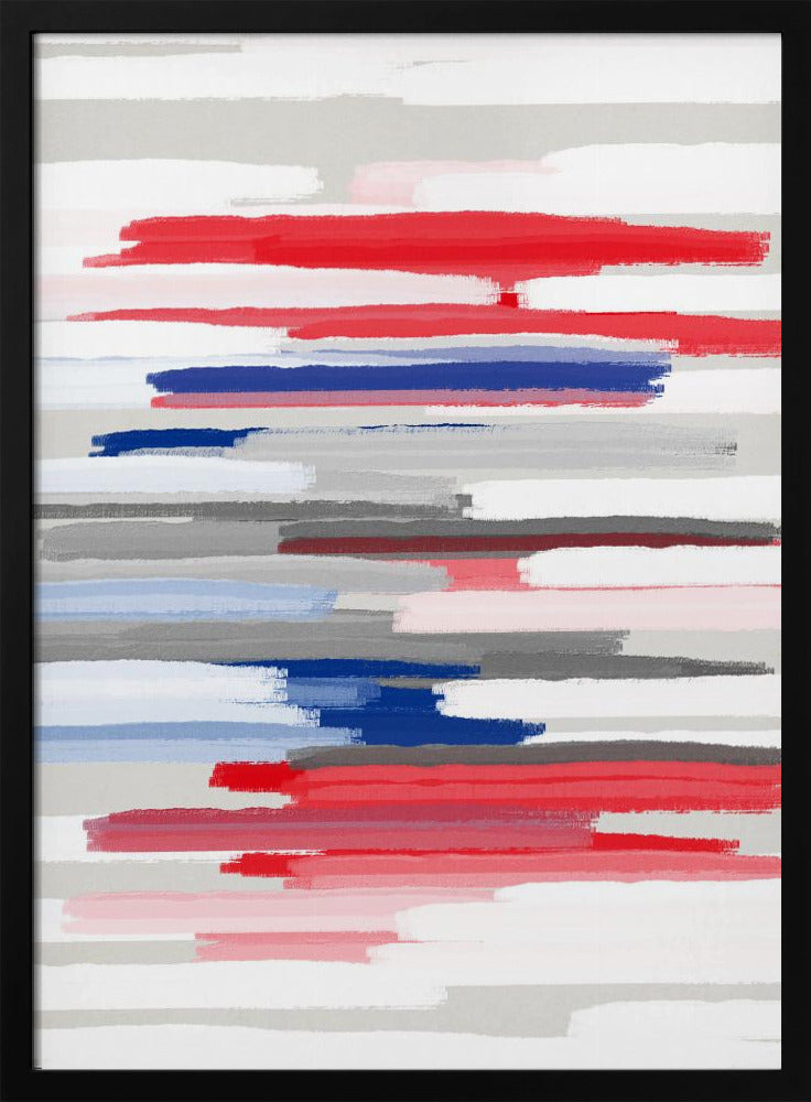 BILLS ROOD WIT EN BLAUW | Poster