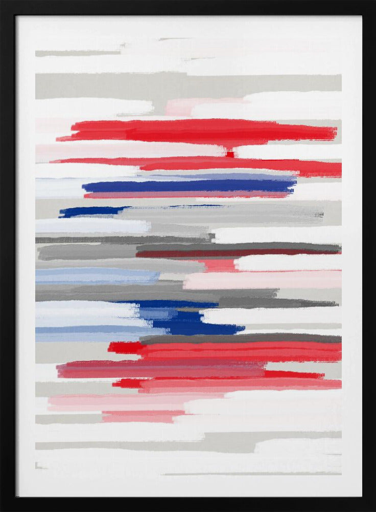 BILLS ROOD WIT EN BLAUW | Poster