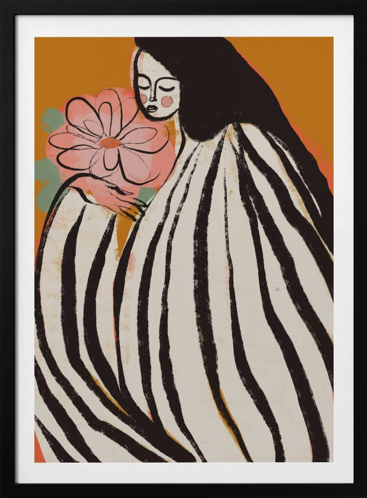 Gestreepte sereniteit | Poster