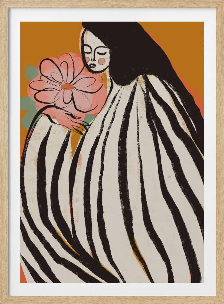 Gestreepte sereniteit | Poster