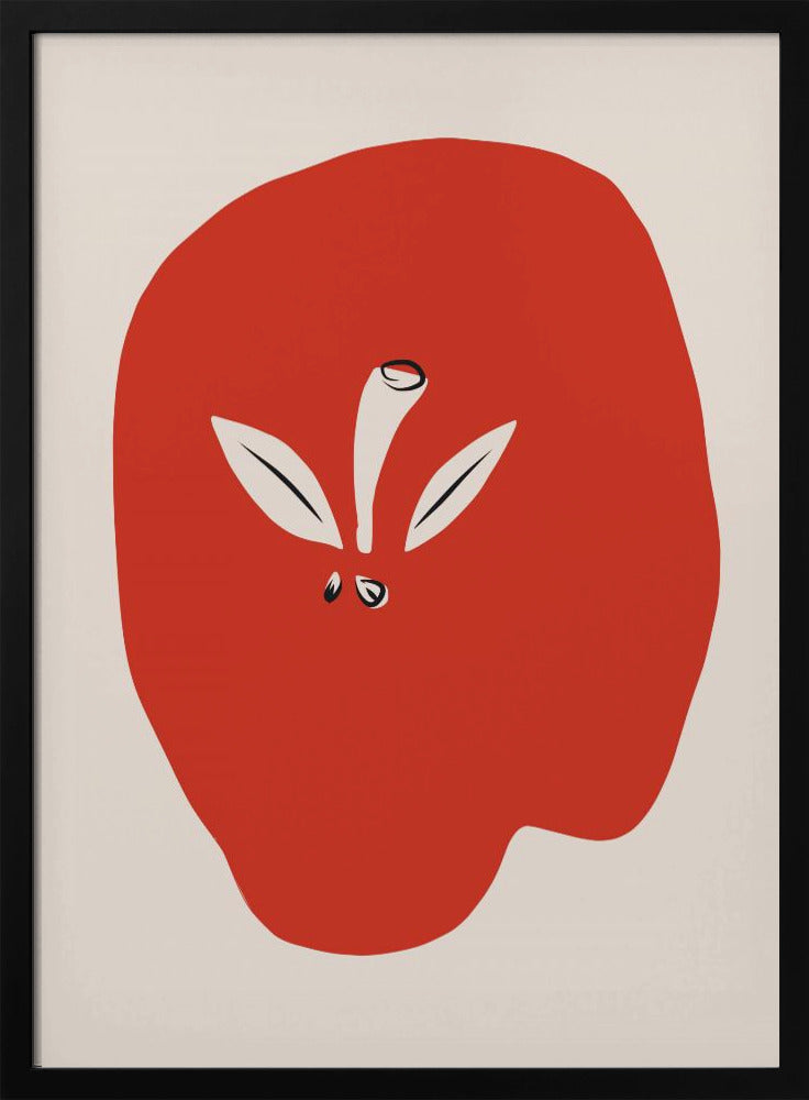 Grote rode appel | Poster