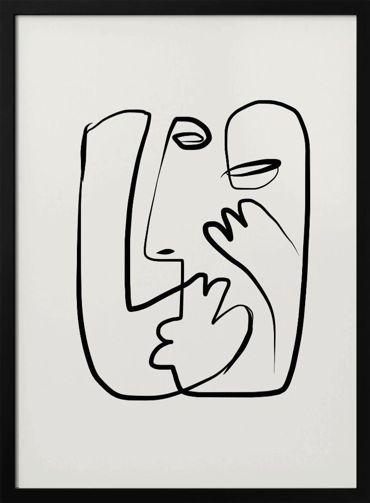 Grillige gezichten | Poster