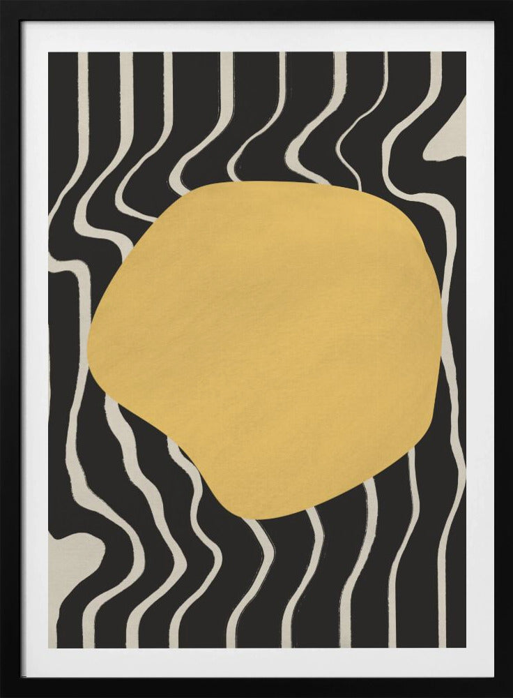 Gouden Golf Harmonie | Poster