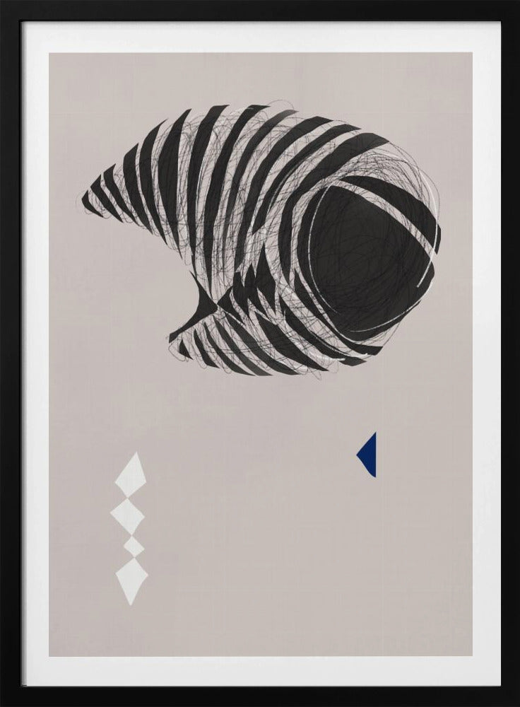 Abstracte strepen | Poster