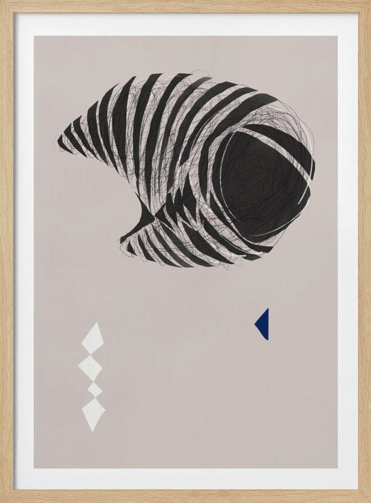 Abstracte strepen | Poster
