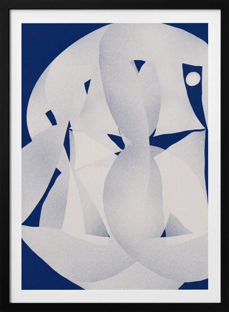 Papiersculptuur Abstract | Poster