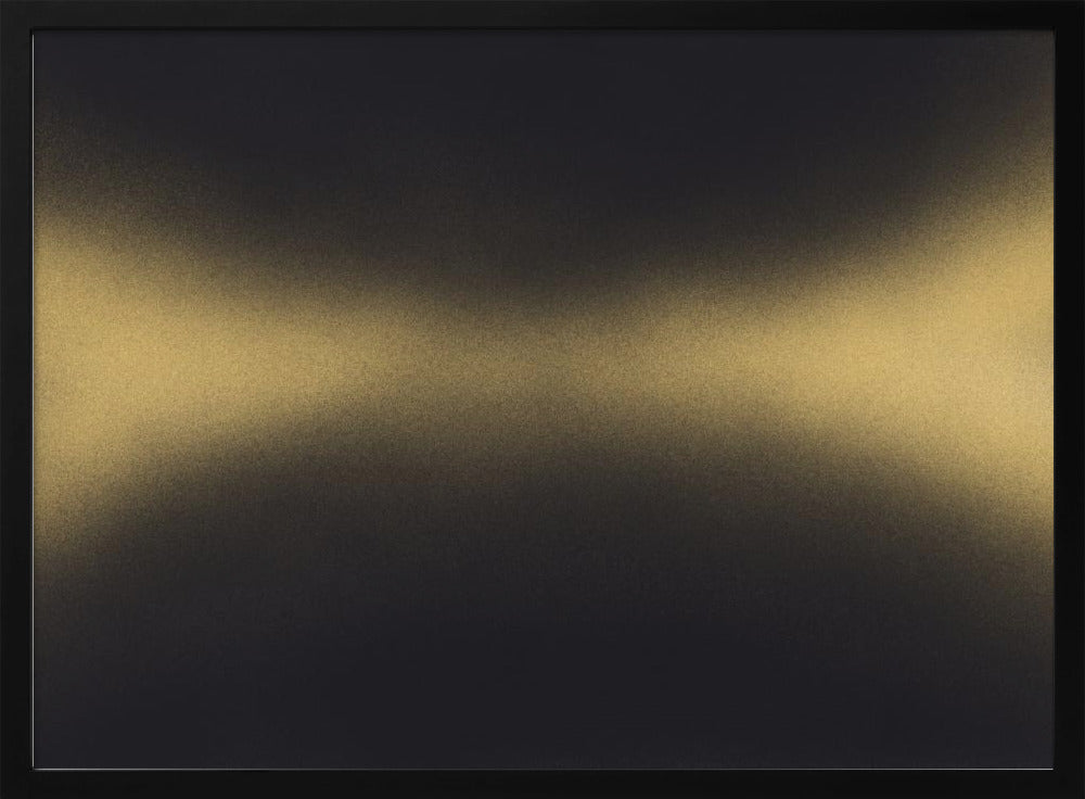 Gouden Horizon Golven | Poster