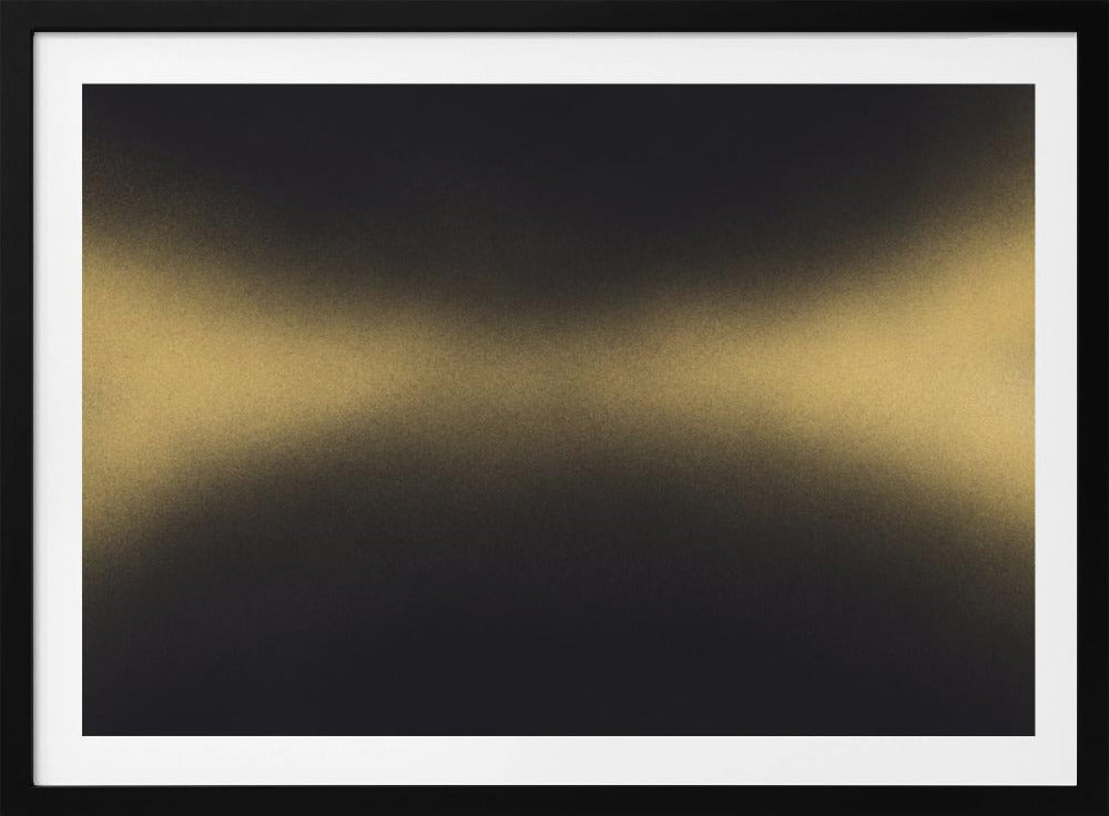 Gouden Horizon Golven | Poster