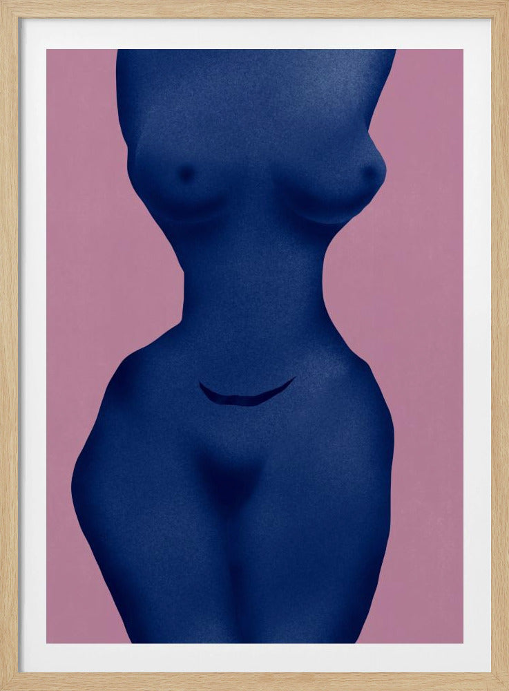 Kleur naakt 16 | Poster