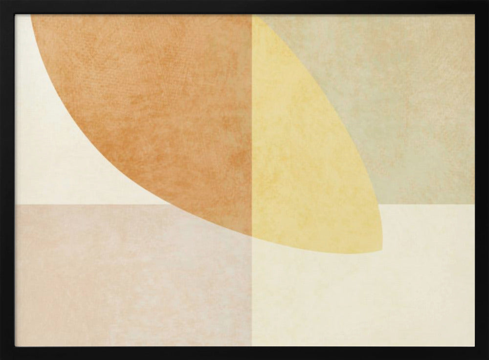 Aqua Shapes 1 kopie | Poster
