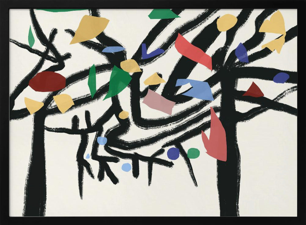 Kleuren in het bos 02 | Poster