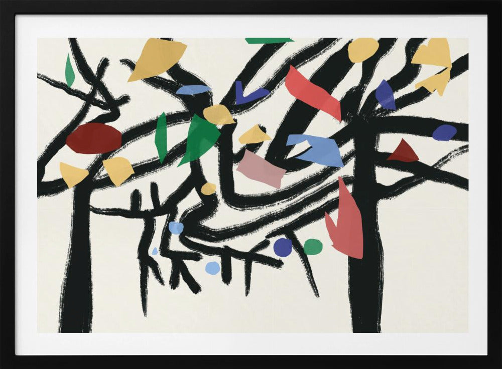 Kleuren in het bos 02 | Poster