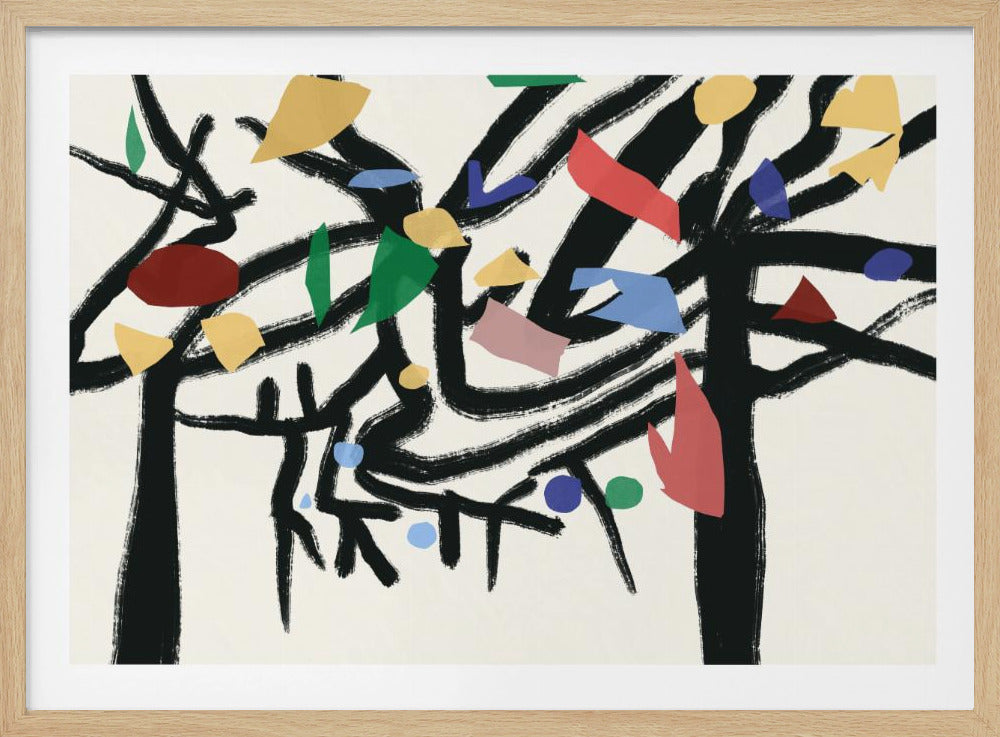 Kleuren in het bos 02 | Poster