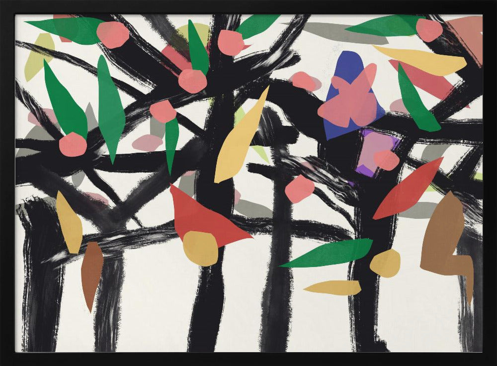 Kleuren in het bos 06 | Poster