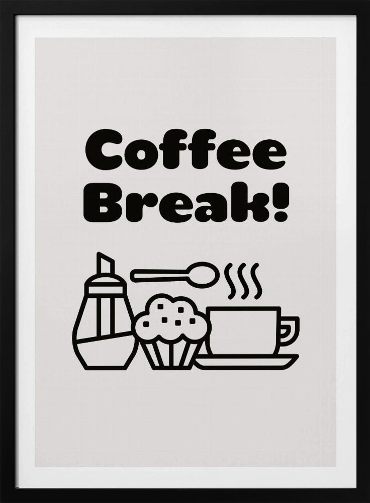 Koffiepauze | Poster