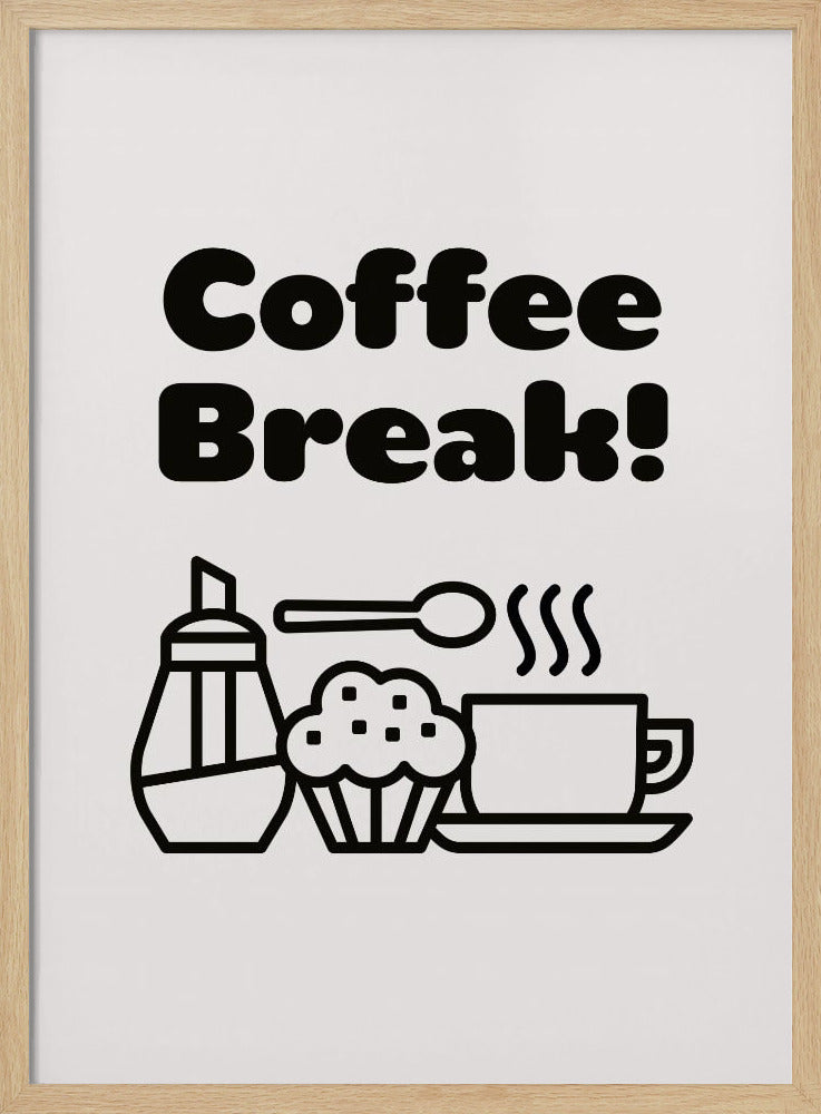 Koffiepauze | Poster