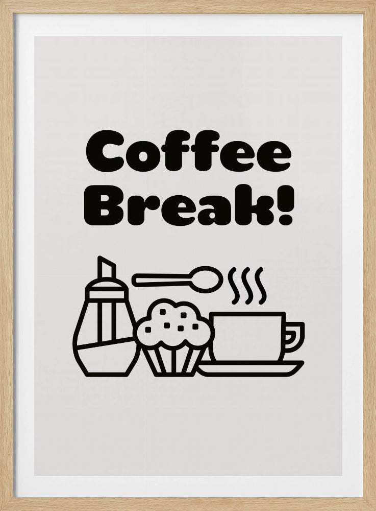Koffiepauze | Poster