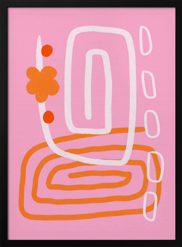 Spiral Bloomscape | Poster
