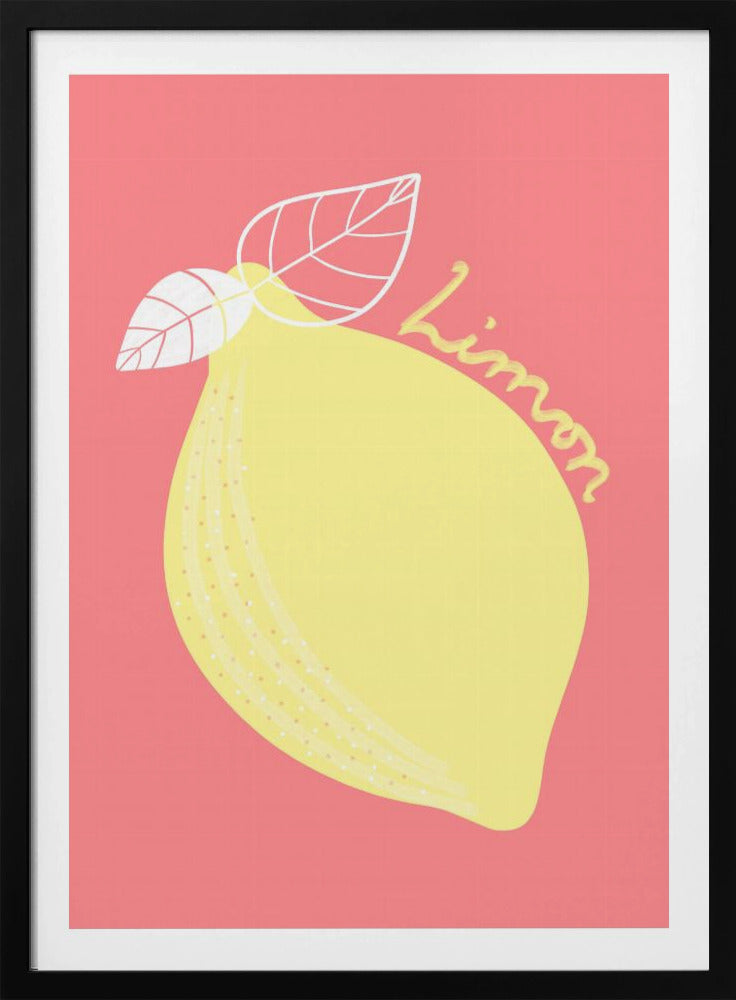 Gele Citrus Charm | Poster