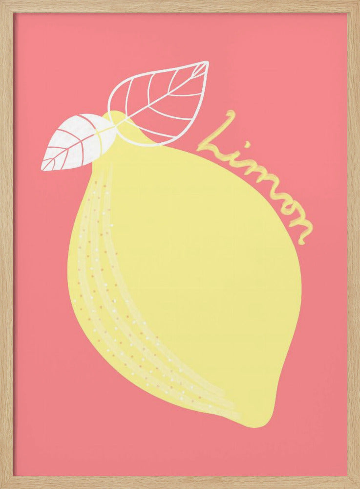 Gele Citrus Charm | Poster