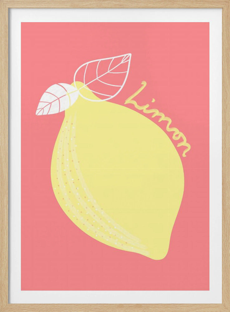 Gele Citrus Charm | Poster
