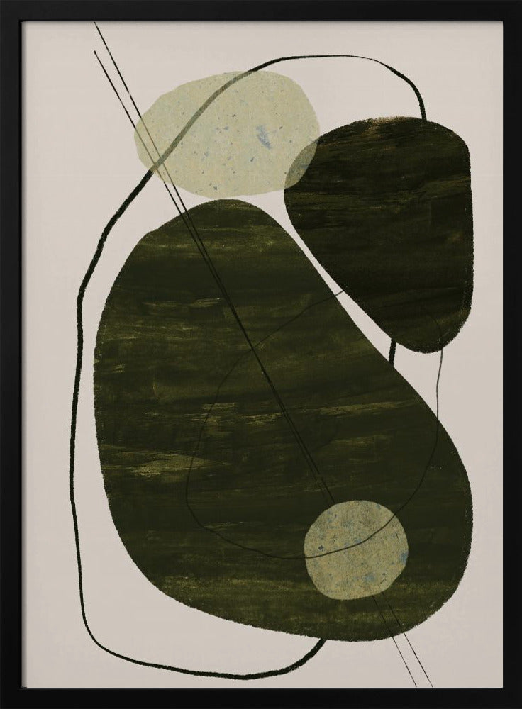 Aardse abstractie | Poster