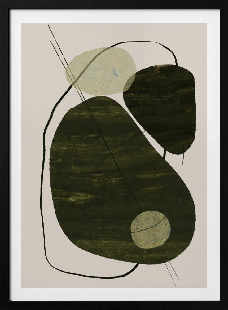 Aardse abstractie | Poster