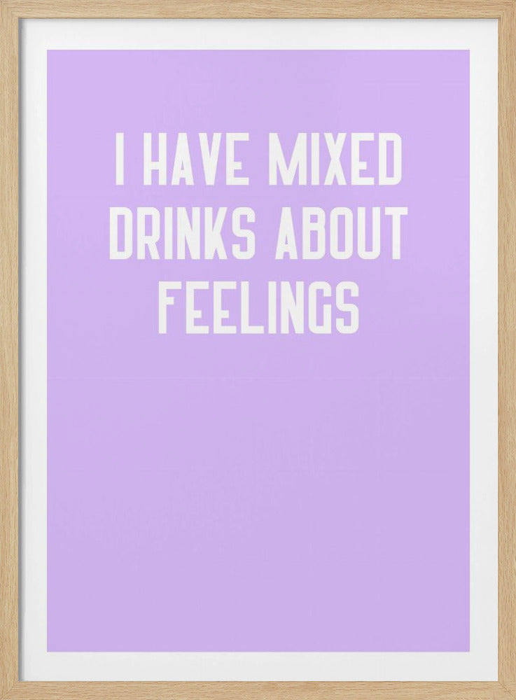 Gemengde emoties | Poster