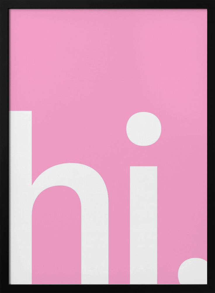 Pink Greeting | Poster